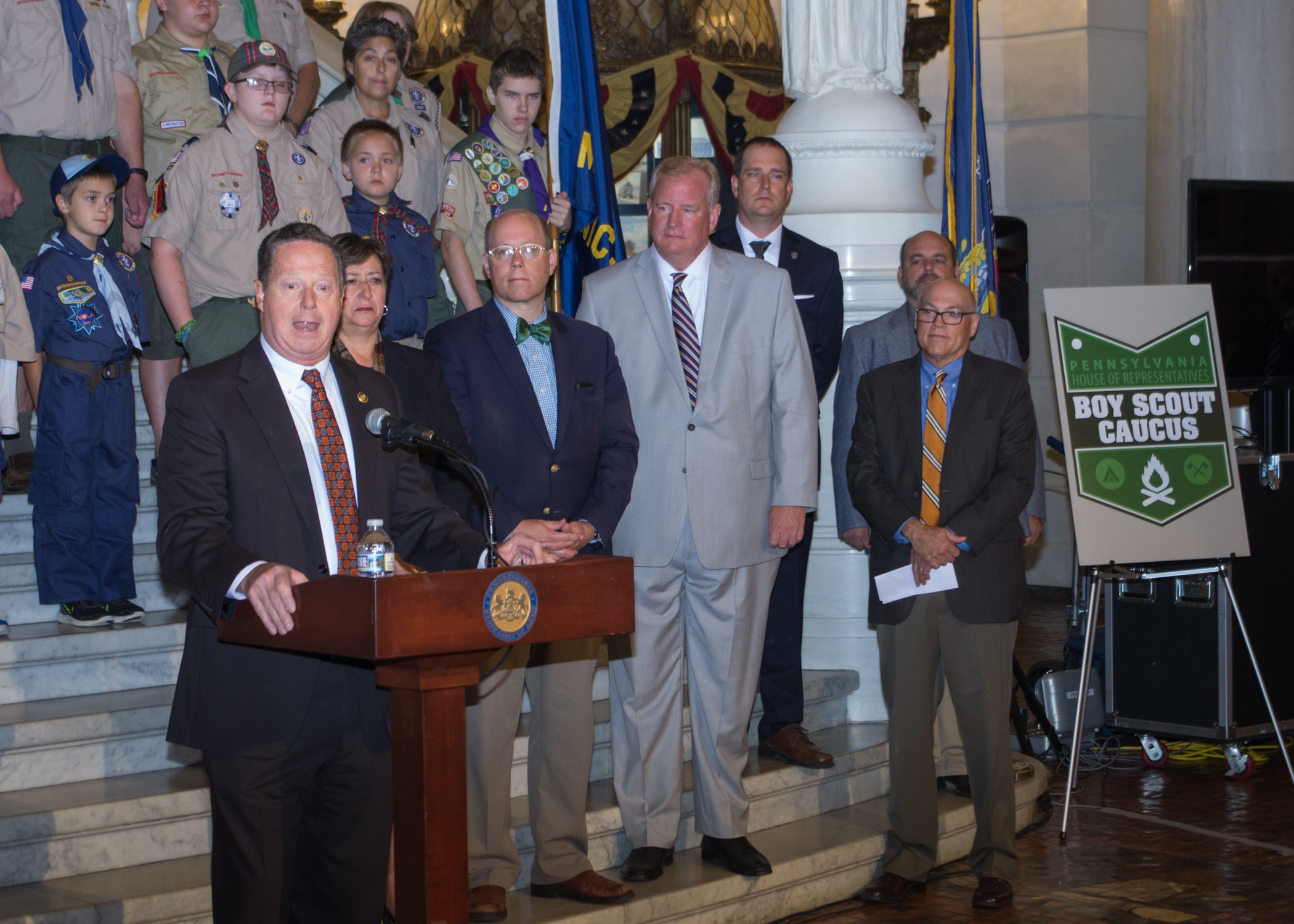 Pennsylvania Boy Scouts Rally Day 2017