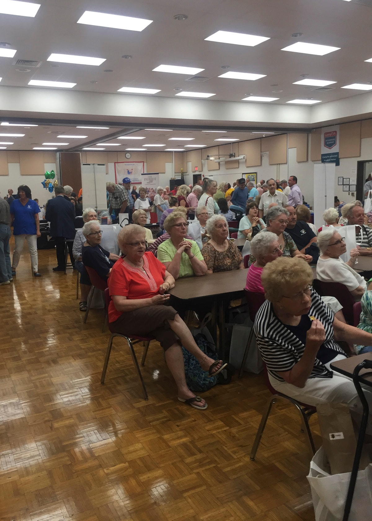 Rep. Dowling and community members at the Metzgar Senior Expo