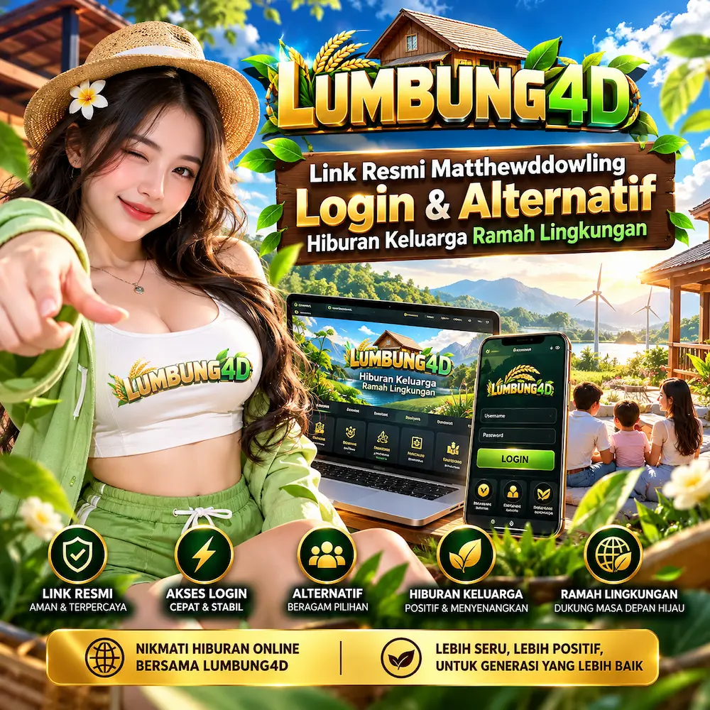 LUMBUNG4D: Link Resmi Matthewddowling Login & Alternatif Hiburan Keluarga Ramah Lingkungan